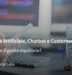 intelligenza artificiale, chatbot e customer experience